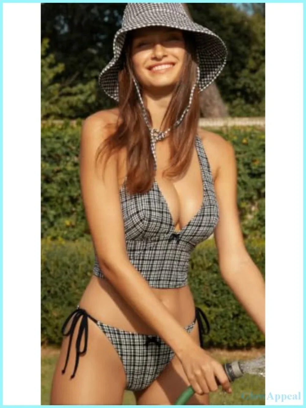 Halter String Bikini Set Cheeky Thong Two Piece Swimsuit